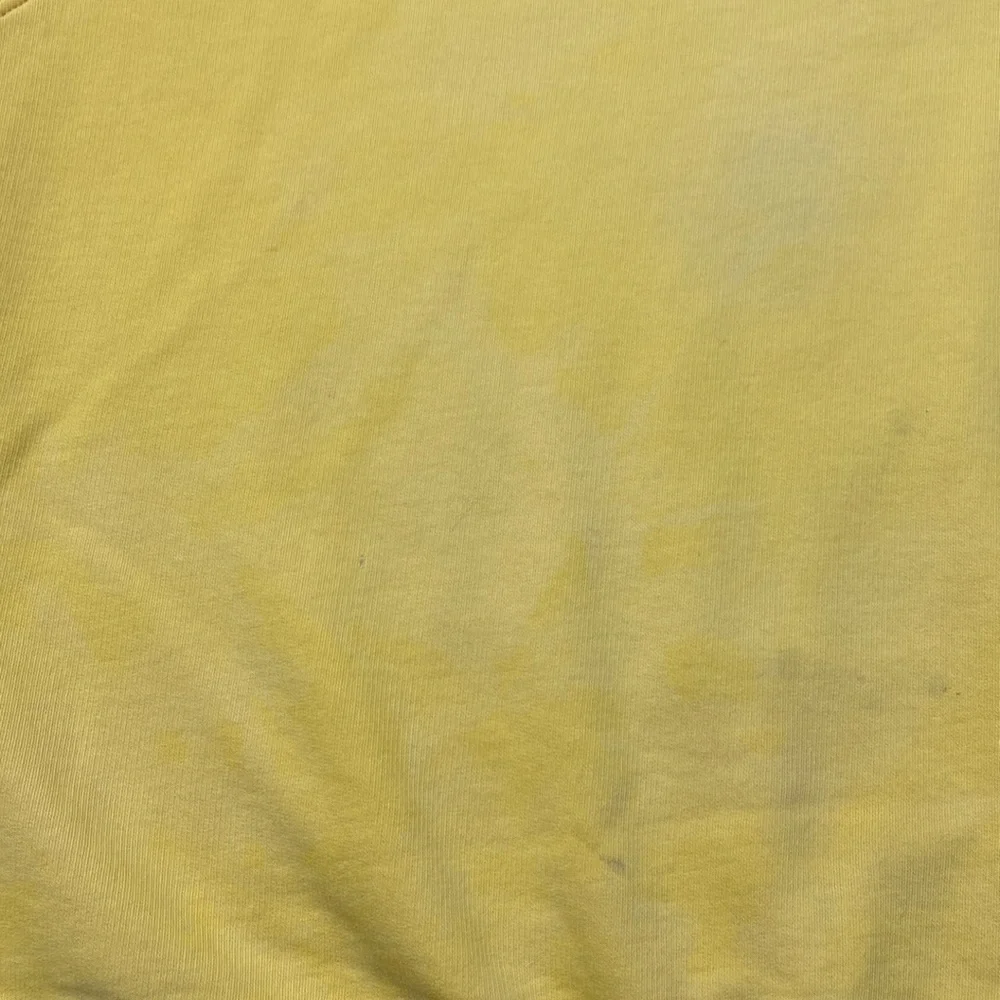 Vintage Nike Yellow Mini Swoosh Raglan Sleeve Yellow Crewneck Sweatshirt XXL
